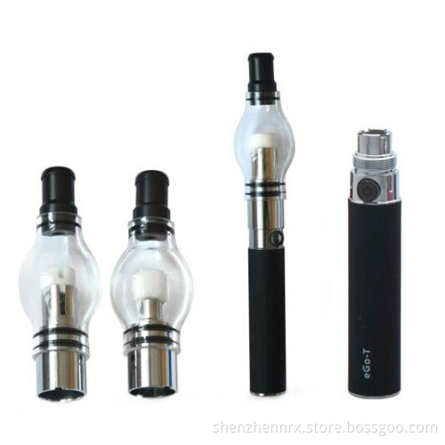 Dry Vaporizer Wax Atomizer Glass Globe (bulb/lamp atomizer)